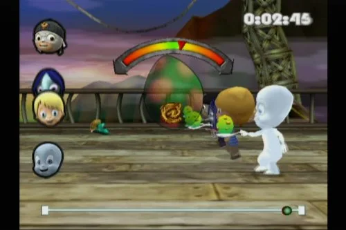 Vista 40 de Casper Scare School Spooky Sports Day - Nintendo Wii