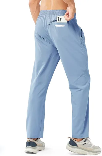 Vista 3 de NORTHYARD Pantalones deportivos para hombre, pantalones deportivos para correr, entrenamiento, ligeros, para gimnasio, correr, pantalones deportivos