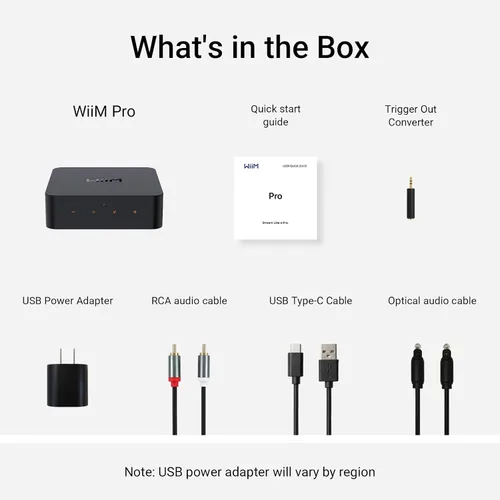 Vista 9 de WiiM Pro AirPlay 2 Receptor, Google Cast Audio, Transmisor Multisala WiFi, Compatible con Alexa, Siri y Google Assistant, Transmite Audio de Alta