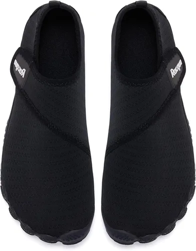 Vista 2 de Racqua Zapatos de agua sin cordones para hombre y mujer, de secado rápido, ligeros, para playa, natación, piscina, senderismo, deportes