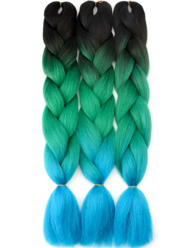 Vista 11 de Extensiones de cabello trenzado rubio (613#) trenzado sintético para ganchillo Box Twist para mujeres, 24 pulgadas, 3.53 oz/paquete