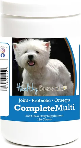 Vista 26 de Healthy Breeds Affenpinscher todo en uno multivitamínico suave masticable 120