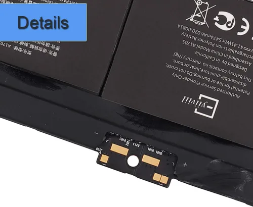 Vista 3 de Batería A1705 compatible con MacBook 12" A1705 A1534 2015 2016 MF855LL/A Series con herramientas