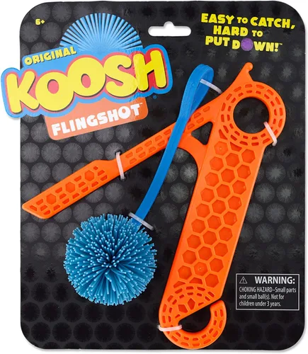 Vista 2 de Koosh Flingshot - Bola especial de Koosh hecha solo para lanzar. - Fácil de atrapar, difícil de dejar - A partir de 6 años