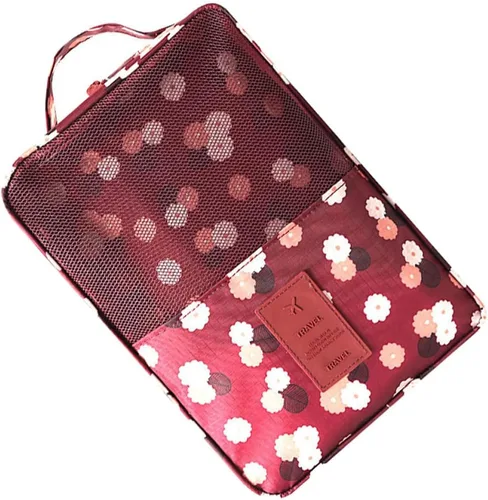 Vista 6 de Cabilock Travel Shoe Bag Travel Shoe Bag Travel Shoe Bags 6pcsbags Organizer Trip Daily Travel Portable Bags Shoes Business Use Pouches Travel Shoe
