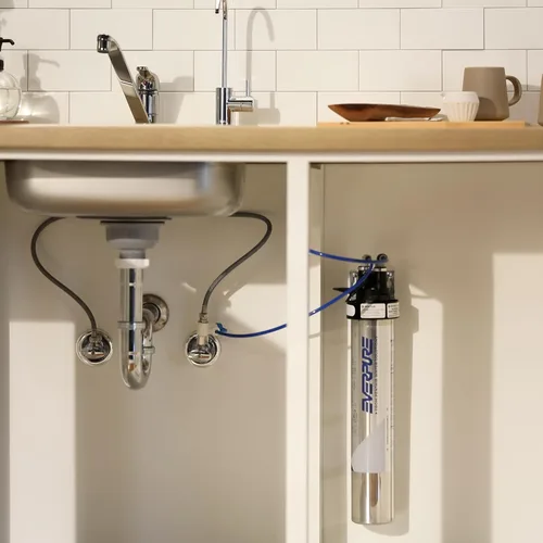 Vista 2 de Pentair Everpure H-104 - Cartucho de filtro de cambio rápido, EV961211, para uso en el sistema de agua potable Everpure H-104, capacidad de 1000