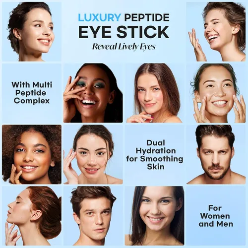 Vista 6 de CITYGOO - Barra de ojos con retinol y colágeno, con ácido hialurónico para ojeras, crema antienvejecimiento para debajo de los ojos, para reducir