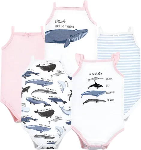 Vista 13 de Hudson Baby Mamelucos sin mangas unisex de algodón para bebé Béisbol