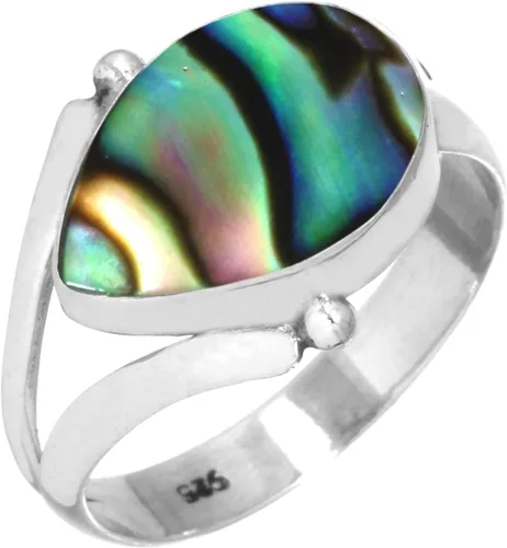 Vista 19 de Lapislázuli, cornalina, cristal, granate, pera, anillo hecho a mano de plata de ley 925, joyería de piedras naturales boho para mujer Cuarzo granate.