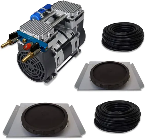Vista 8 de Half Off Ponds Bomba aireadora de estanque de pistón oscilante de 1 HP - Compresor de aire eléctrico de 6.7 CFM 120V solamente