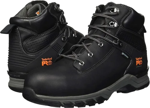 Vista 12 de Timberland PRO Hypercharge - Botas industriales impermeables para hombre, 6.0 in