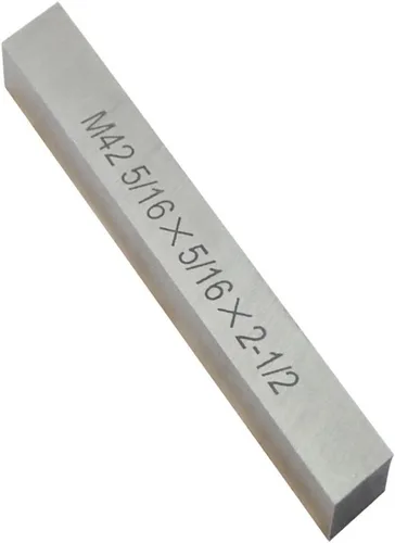 Vista 2 de 5 unidades – 5/16 x 5/16 x 2-1/2 pulgadas M42 de acero cobalto cuadrado herramienta broca torno cortador de mosca molino en blanco