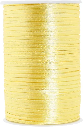 Vista 71 de Mandala Crafts Cordón de satén de cola de rattail de 0.02 in para nudos chinos de macramé