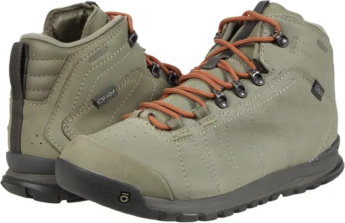 Vista 4 de Oboz Bozeman - Botas de senderismo de piel media B-Dry para mujer