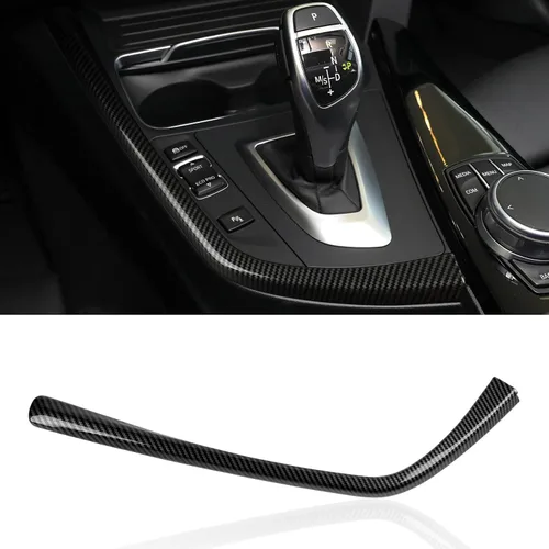 Vista 20 de Funda para reposabrazos de automóvil, caja de almacenamiento de tapa de color carbono, ajuste ABS para BMW F30 2012 2013 2014 2015 2016 2017 2018