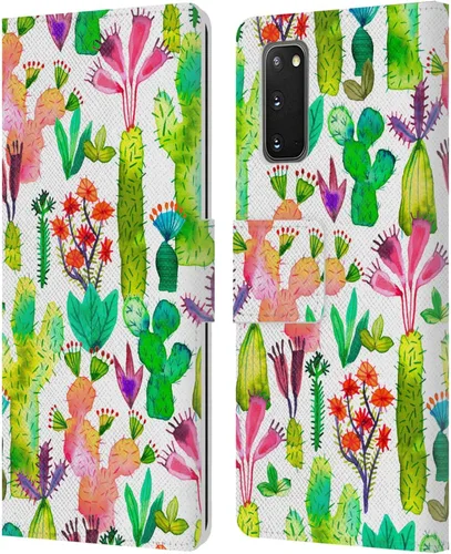 Vista 186 de Head Case Designs Officially Licensed Ninola Brushstrokes Black Summer Patterns Leather Wallet Case Compatible with Samsung Galaxy A07 4G