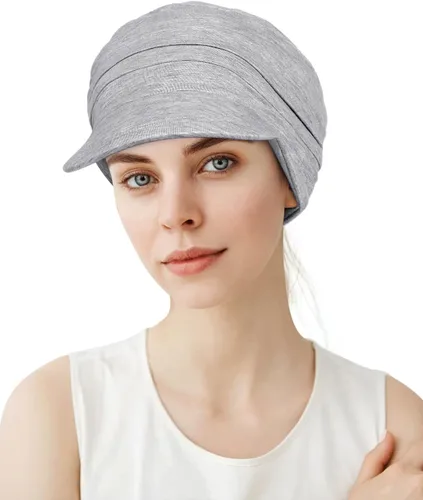 Vista 4 de Alnorm Gorra de béisbol de gran tamaño de viscosa transpirable súper suave para mujer