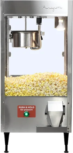Vista 2 de Auto Serve 8 onzas máquina de palomitas de maíz puertas de servicio trasera
