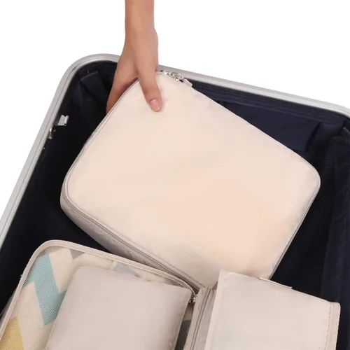 Vista 5 de BAGAIL - Conjunto de 7 u 8 bolsas y maletines organizadores de equipaje, ideales como accesorios de viaje