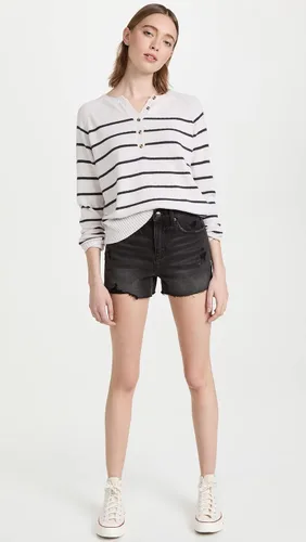 Vista 5 de Pistola Denim Nova - Corte relajado de talle alto para mujer