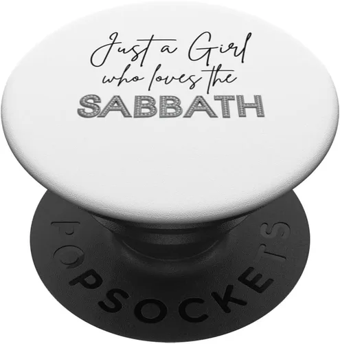Vista 6 de Solo una chica que ama el sábado. PopSockets MagSafe PopGrip para iPhone