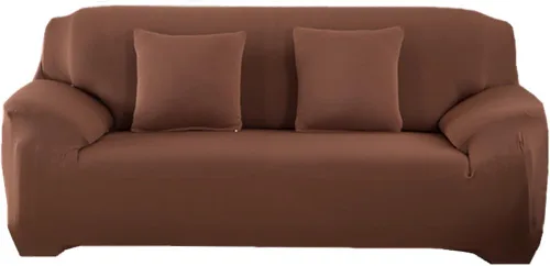 Vista 34 de Funda elástica para sofá de color sólido para sofá de 1/2/3/4 plazas, fundas para sofá modular en forma de L, protector de muebles con fundas