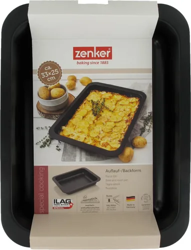 Vista 3 de Zenker Molde para horno "Special Cooking", negro, 12.99 x 9.84 x 1.97