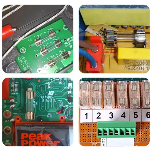 Vista 6 de Fusible de vidrio de soplado rápido F1AL250V 5x20mm Paquete de 10 Fusible de vidrio 1A 1Amp 250V Fusibles de vidrio 0.2x0.78 Pulgadas