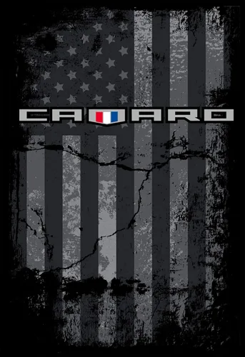 Vista 5 de JH DESIGN GROUP Chevy Camaro - Sudadera con capucha para hombre con bandera estadounidense de 2 caras