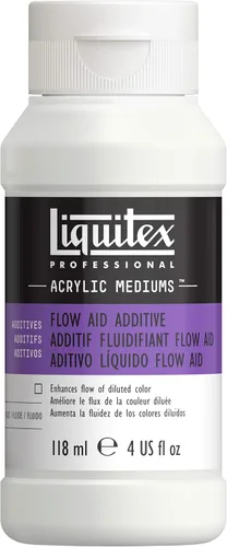 Vista 20 de Liquitex Profesional Acrílico textil, fluido de secado lento, efecto retardante
