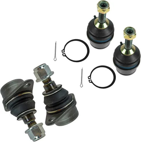 Vista 11 de TRQ Juego de juntas esféricas delanteras superior e inferior para lado del conductor y del pasajero Compatible con Acura TL 2009-2014 Acura TSX
