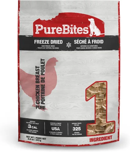 Vista 12 de Purebites Pechuga de Pollo para Perros, 1.4 Oz / 40 G - Tamaño de Entrada