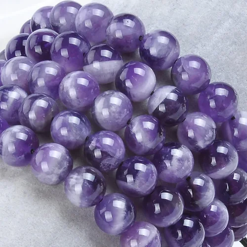 Vista 4 de Massive Beads - Pulsera de cuentas de cristales de macramé con poder curativo natural unisex ajustable 516 pulgadas 8 mm