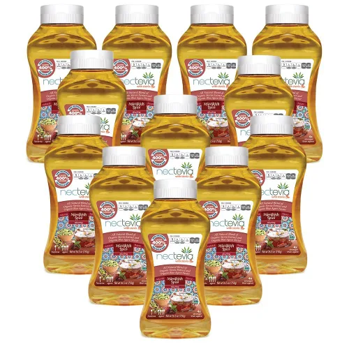 Vista 16 de Nectevia New England Maple - Néctar de agave con infusión de stevia, paquete de 2