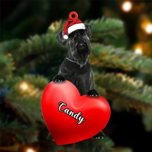 Vista 150 de Adornos de Navidad personalizados para perros, nombre personalizado, adorno de Malamute de Alaska, adornos acrílicos, regalos de Navidad, amantes
