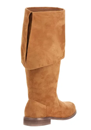 Vista 2 de Botas Marrones de Capitán Pirata para Hombre Multicolor