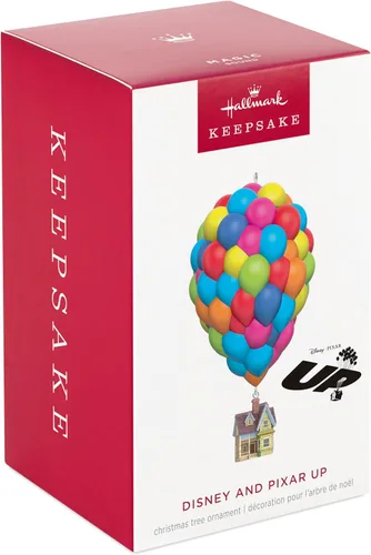 Vista 3 de Tarjeta de Recuerdo de Navidad Hallmark – Disney y Pixar Up Musical, Regalos para Fans de Disney