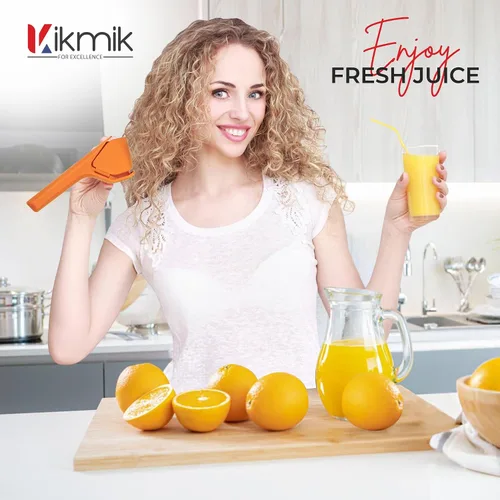 Vista 7 de Exprimidor de limón - 2 exprimidores de frutas manual plegables Citrusease: jugo sin esfuerzo con diseño ergonómico que ahorra espacio, apriete a
