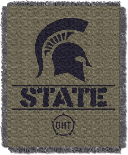 Vista 28 de Northwest NCAA Unisex-Adult Woven Jacquard Throw Blanket Homenaje