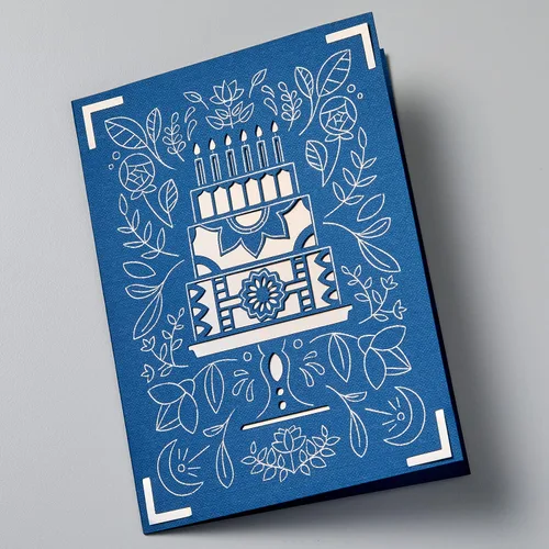 Vista 7 de Cricut Joy Foil - Tarjetas de inserción de transferencia, Blue Lagoon Sampler - A2