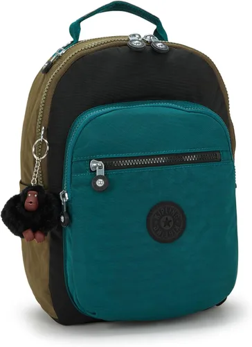 Vista 79 de Mochila Kipling Seoul extra grande para laptop de 17", Grande True Blue Tonal 2