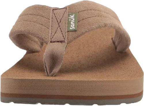 Vista 2 de Sanuk Beer Cozy Stacker - Sandalias de ante para hombre