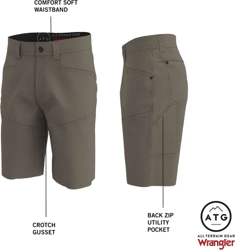 Vista 6 de ATG by Wrangler Pantalones cortos reforzados para hombre