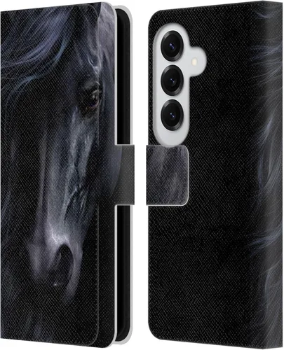 Vista 49 de Head Case Designs Officially Licensed Laurie Prindle A Morgan Christmas Western Stallion Leather Wallet Case Compatible with Samsung Galaxy A07 4G