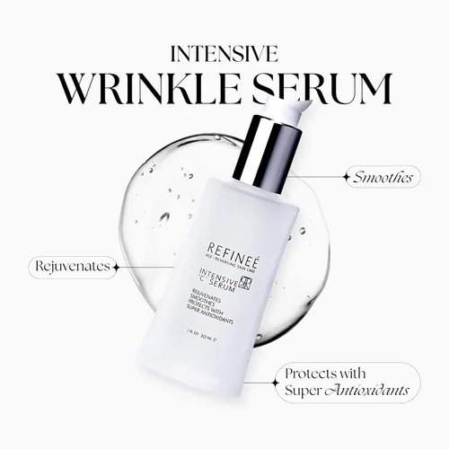 Vista 4 de Refinee Suero facial intensivo de vitamina C – Cuidado antienvejecimiento y arrugas – FirmingSerum para manchas de la edad e hiperpigmentación