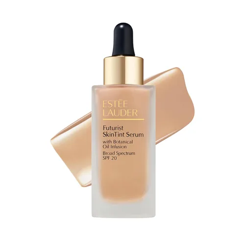 Vista 23 de Estée Lauder Futurist Skin Tint Serum Foundation SPF 20 with Glycerin Light Coverage, 1.0 Fl Oz