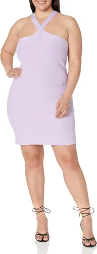 Vista 5 de The Drop Vestido tipo suéter midi estilo halter Brunia para mujer