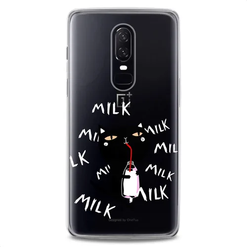 Vista 8 de Funda de TPU compatible con OnePlus 10T 9 Pro 8T 7T 6T N10 200 5G 5T 7 Pro Nord 2 Black Baby Cats Kawaii Flexible Silicona Animales Diseño Lindo