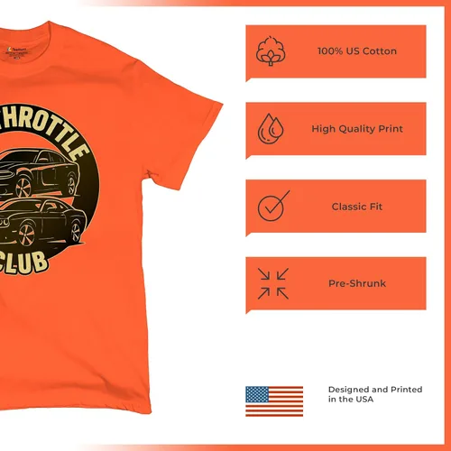 Vista 7 de Camisetas gráficas y camisetas sin mangas para hombre Full Throttle Club