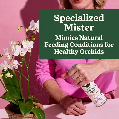 Vista 5 de Miracle-Gro - Rocío de alimentos para plantas de interior para orquídeas, 8 onzas líquidas (paquete de 2) Alimento vegetal de orquídeas Niebla